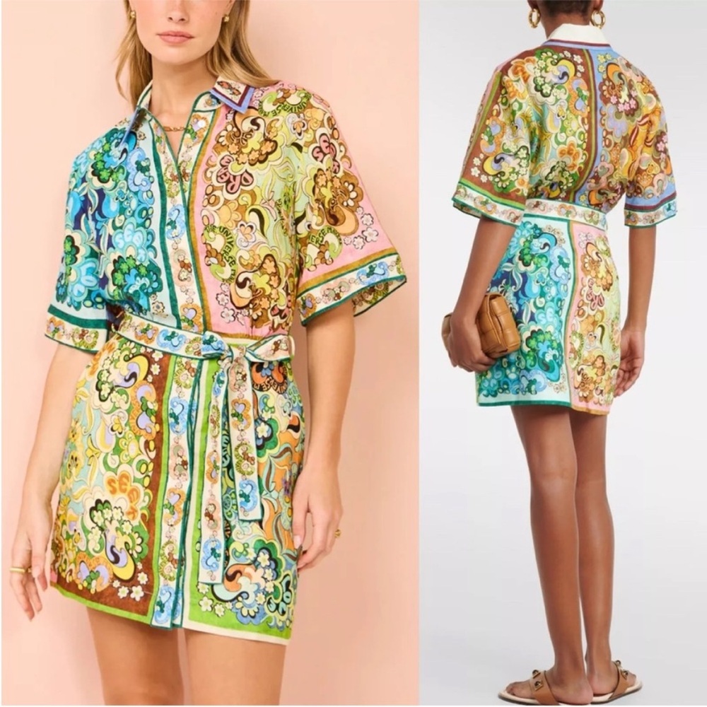 Alemais Dreamer Mini Dress Sz 2